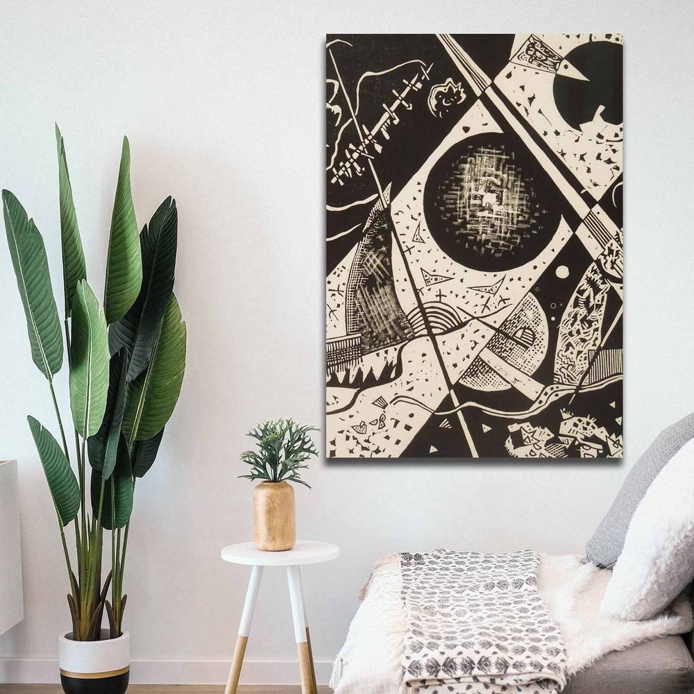 Dekorativna Platnena Slika 'Kandinsky' u Više Boja slika 1