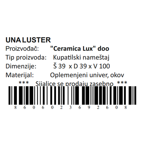 Ceramica lux   Una luster 300269 slika 6