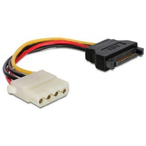 CC-SATA-PS-M Gembird SATA (male) to Molex (female) power cable, 0.15 m A slika 1