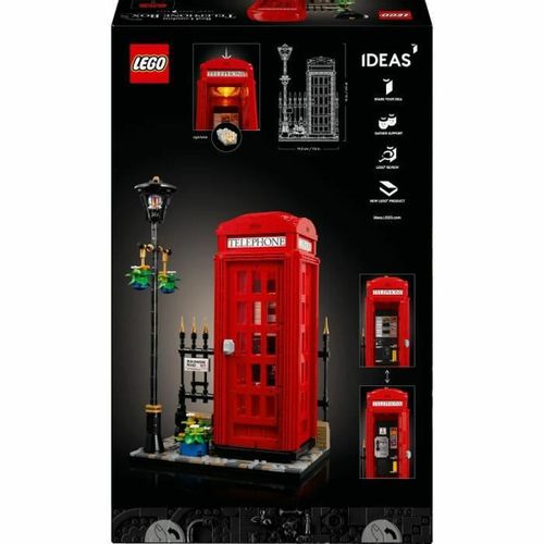 Lego Set za Gradnju Crvene Telefonske Kabine iz Londona slika 6