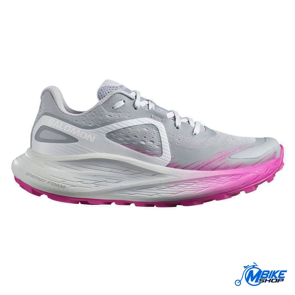 Salomon Ženske patike Glide Max TR, Quarry/Illusion Blue/Pink Glo slika 1
