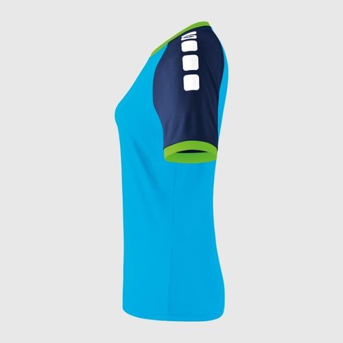 Ženski Dres Erima Zenari 3.0 Curacao/New Navy/Green Gecko slika 3