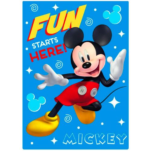 Disney Mickey polar blanket slika 1