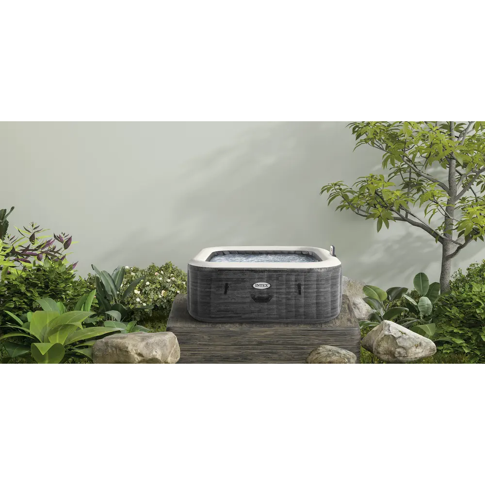 Intex hidromasažni bazen 175x175x71cm 4 os. Greystone Deluxe - 28450NP slika 4