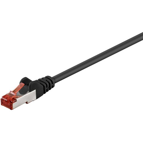 Digitus DK-1511-005/BLACK RJ45 mrežni kabel, Patch kabel cat 5e U/UTP 0.50 m crna  1 St. slika 1
