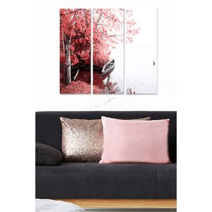 Dekorativna Slika od MDF-a u Više Boja (Set od 3 Komada)