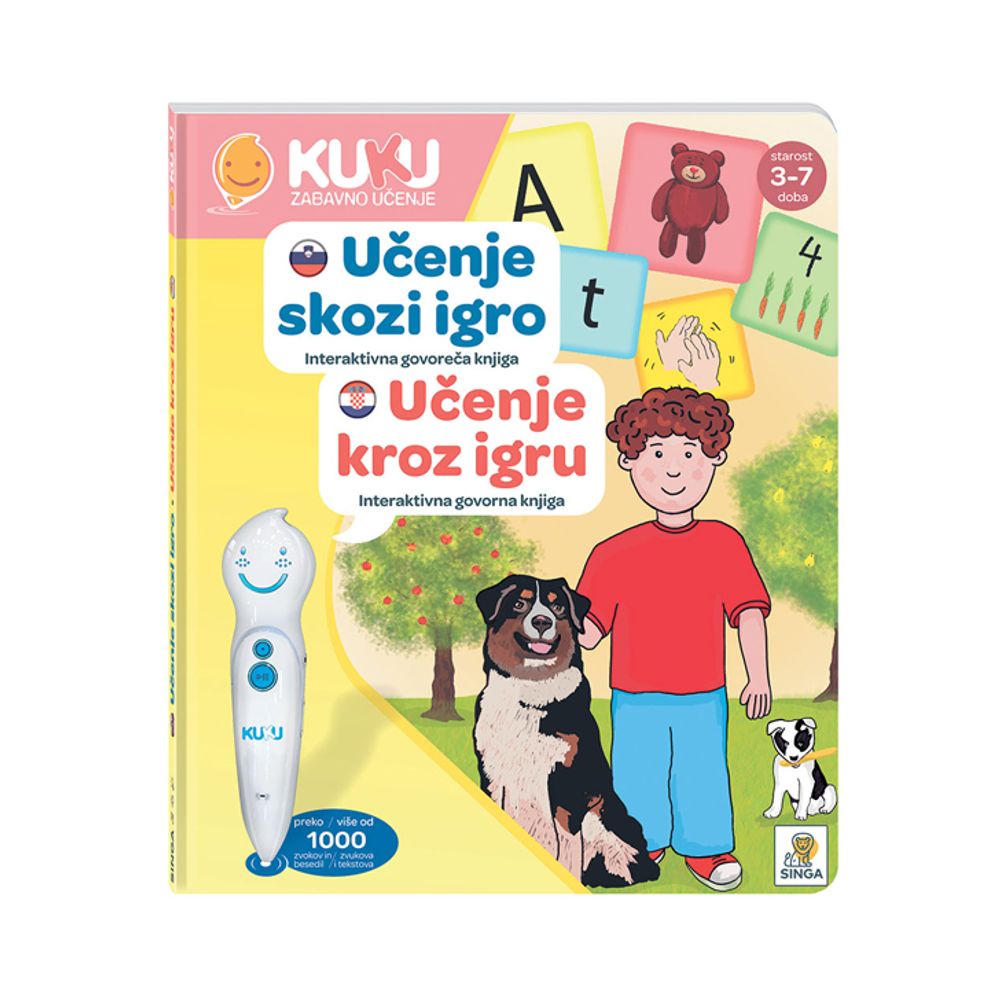 Singa 33983 Interaktivna knjiga Kuku - Učenje kroz igru slika 1