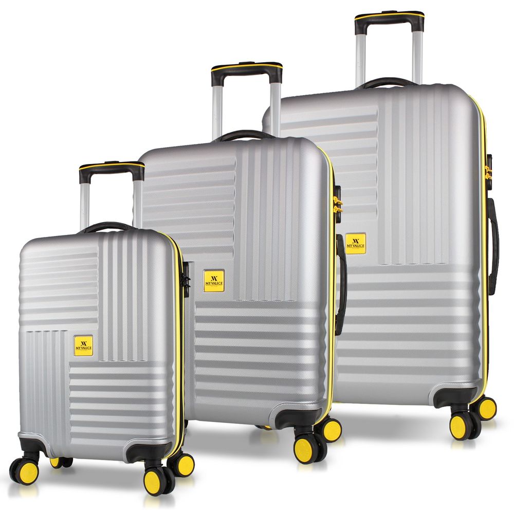 Set Kofera 8098 Sivi (3 Komada) slika 1