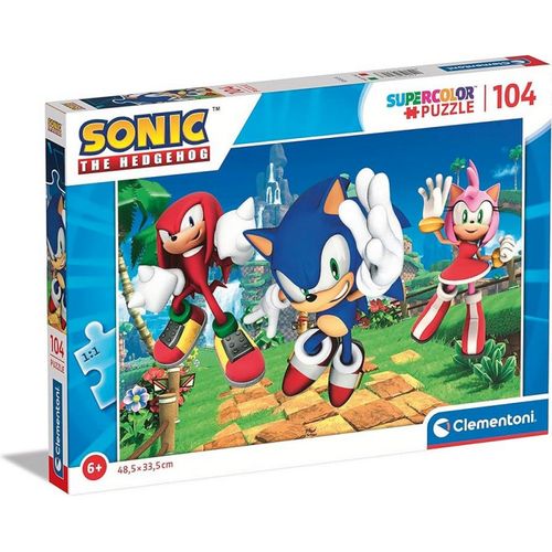 Clementoni Puzzle 104 Sonic 2 slika 1