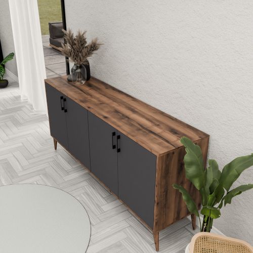 Hera 1672 Walnut
Anthracite Console slika 4