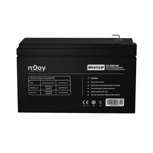 NJOY GPL07122F baterija za UPS 12V 7Ah (BTVACGUOBTF2FCW01B) slika 1