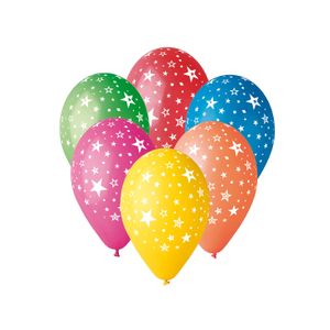 GS110-P001 Balon Stars 30cm, 5kom