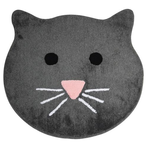 Cat - Anthracite Multicolor Acrylic Bathmat slika 2