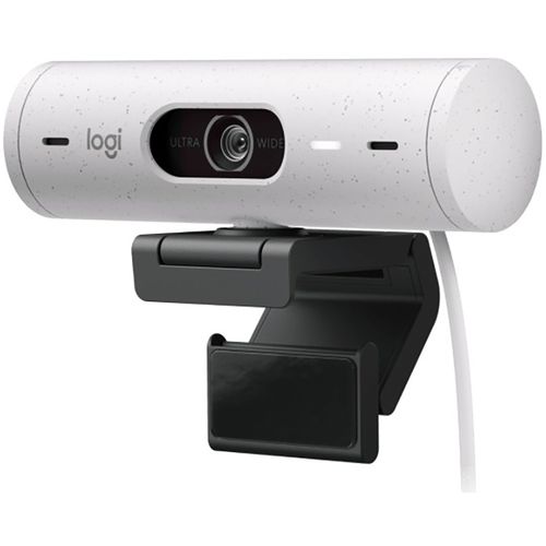 LOGITECH Brio 500 Full HD Webcam bela slika 4