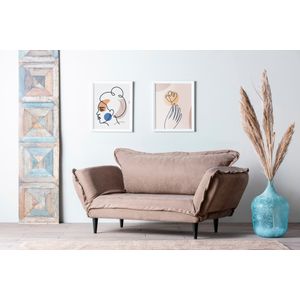 Dvosjed-krevet Vino Daybed - Mink GR121\01 u boji minka