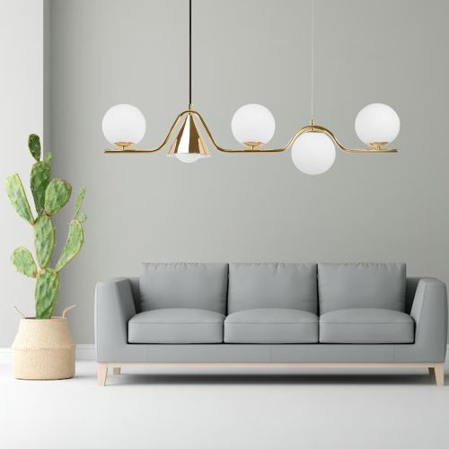 Lampa Viseća APP1662-5CP Gold slika 5