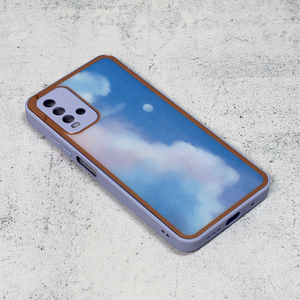 Torbica Candy Marble za Xiaomi Redmi 9T/Note 9 4G/9 Power lila