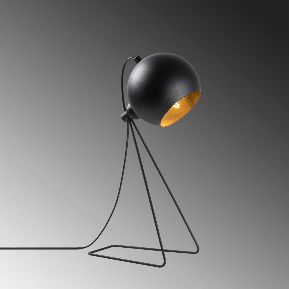 Stolna lampa Mixed - 11500 u crno-zlatnoj boji slika 3