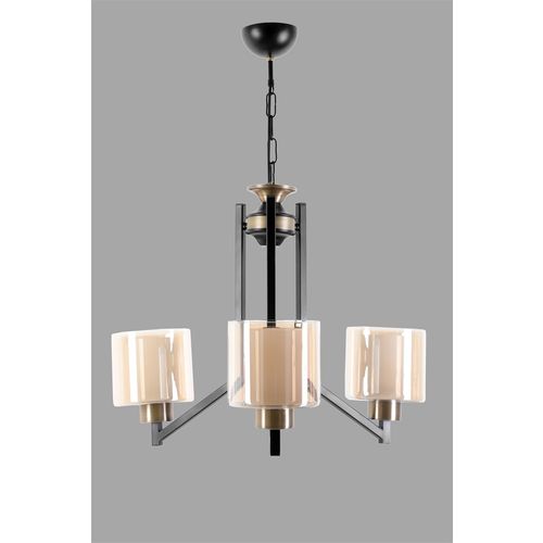 Ruby 3 Lü Siyah Bal Camlı Avize Black
Copper Chandelier slika 3