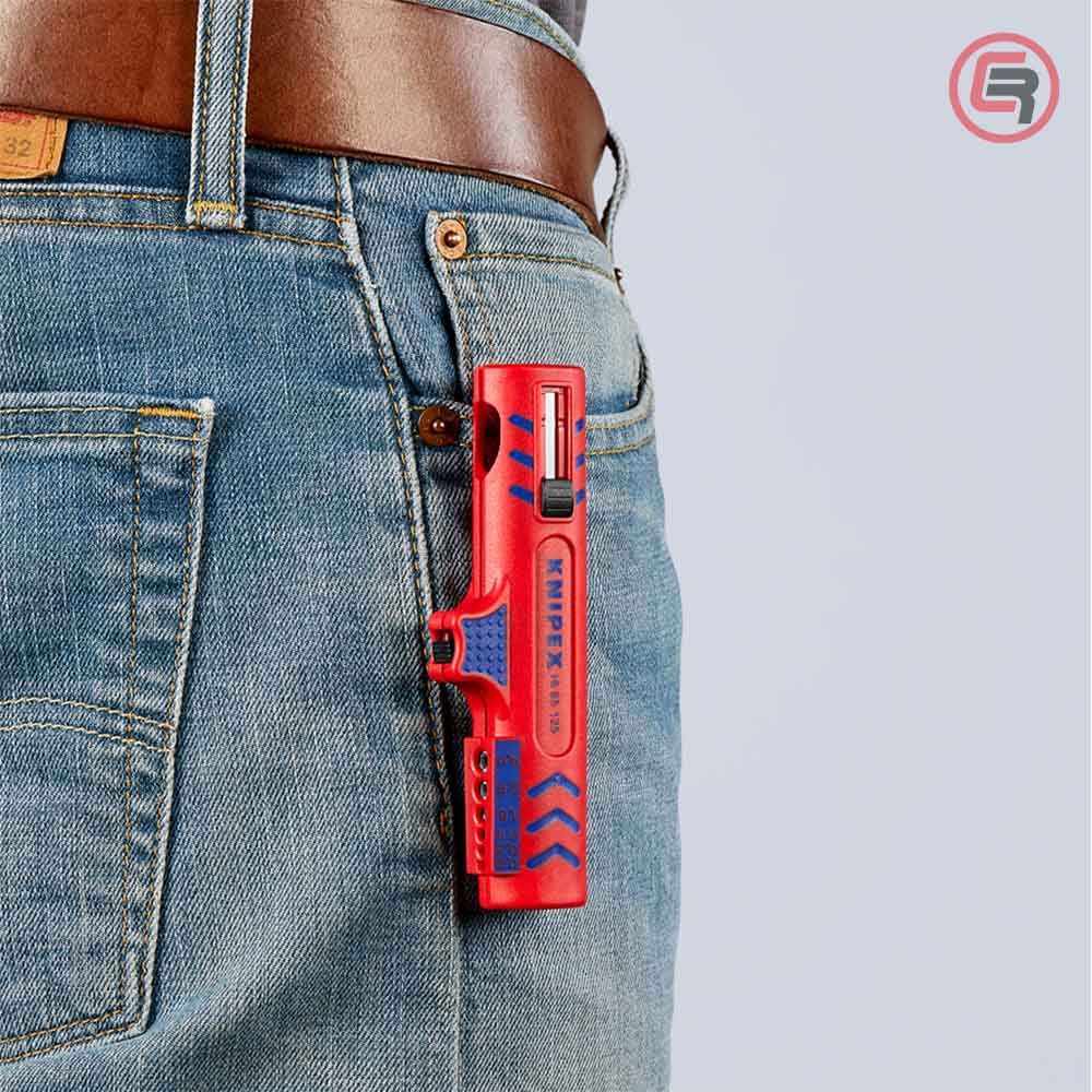 Knipex Skidač Izolacije Univerzalni 8-13mm / 125mm - 16 85 125 SB slika 8