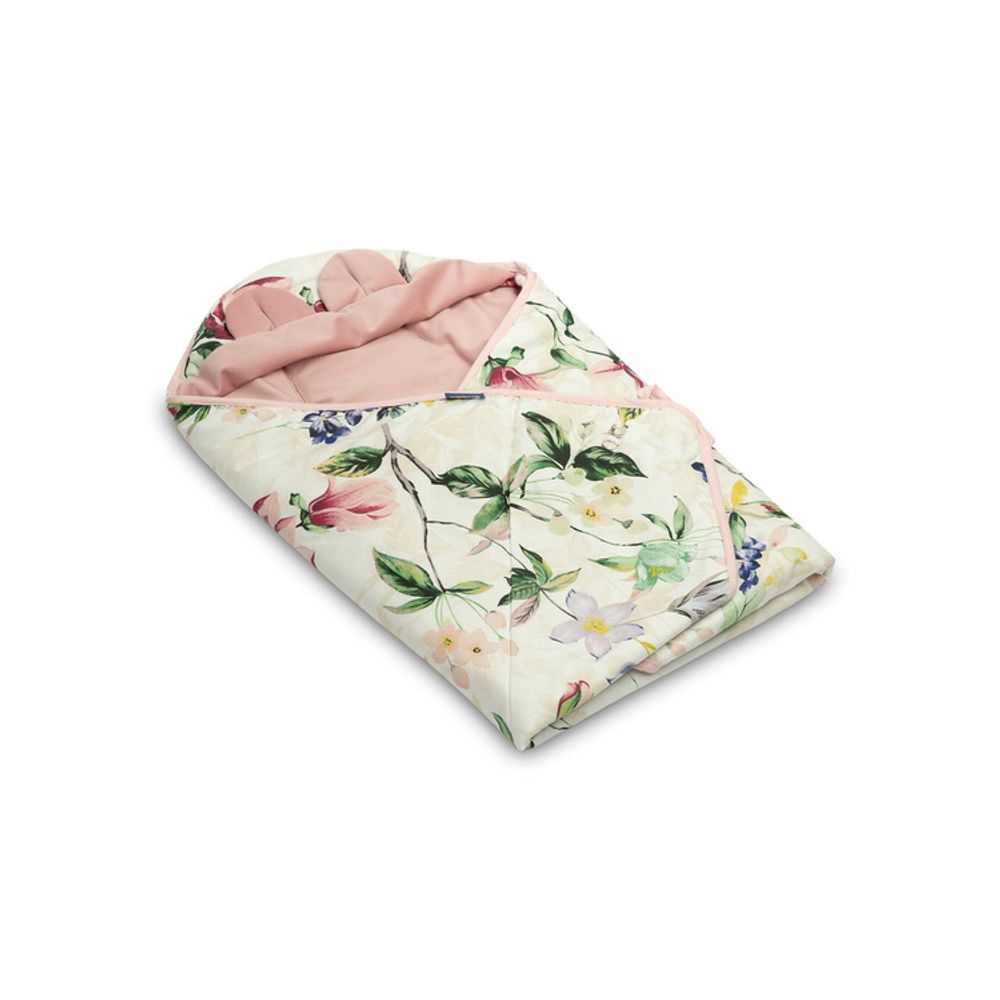 Baršunasti kolević previtač deka xl magnolia pink slika 1