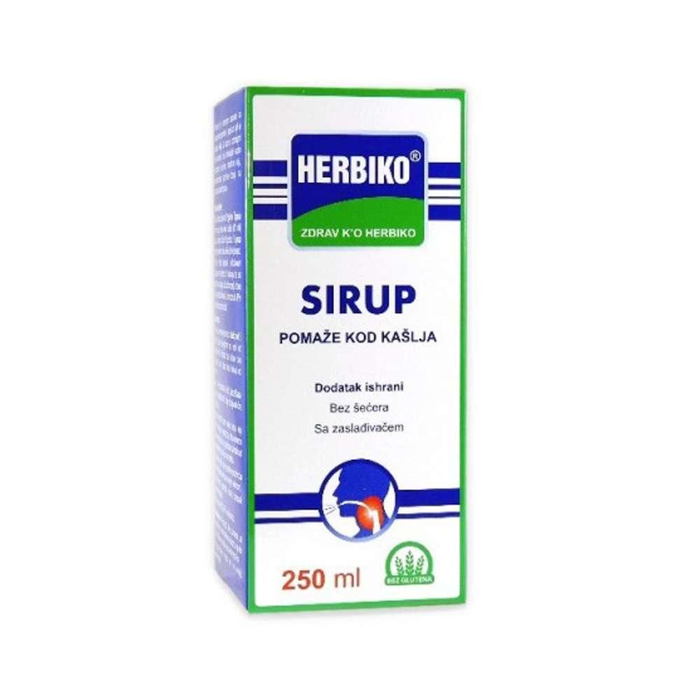 HERBIKO SIRUP ZA ODRASLE 250ML slika 1