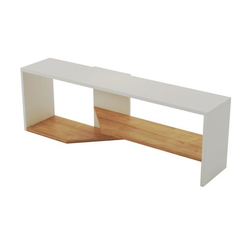 TV Komoda Vega White Oak slika 5