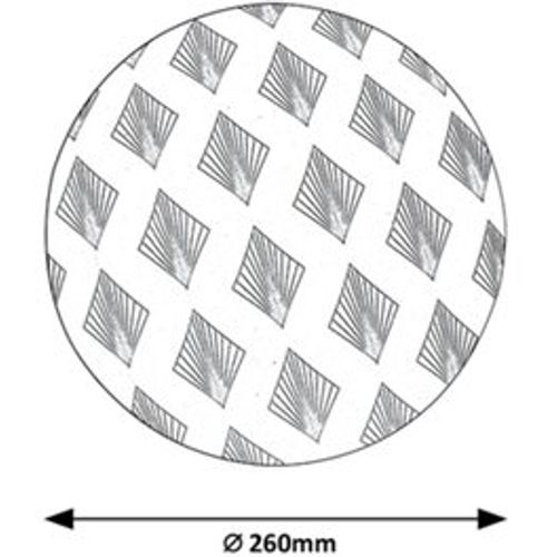 Rabalux BENITA plafonjera.LED 18W,bela sa šarom slika 4