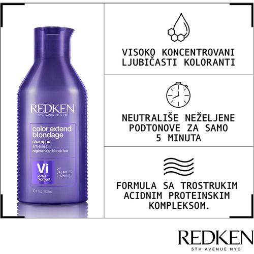 Redken Color Extend Blondage šampon za kosu 300ml slika 4