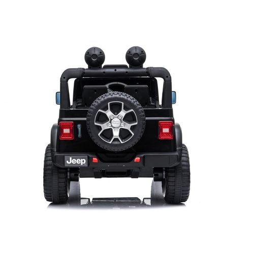 Licencirani Jeep Wrangler Rubicon crni - auto na akumulator slika 5