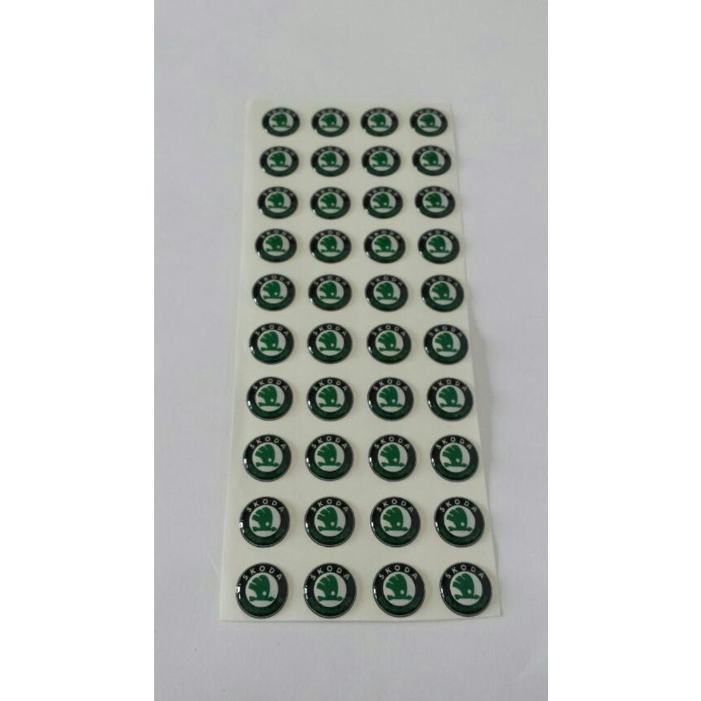 Silikonski stiker Škoda Fi12mm slika 1
