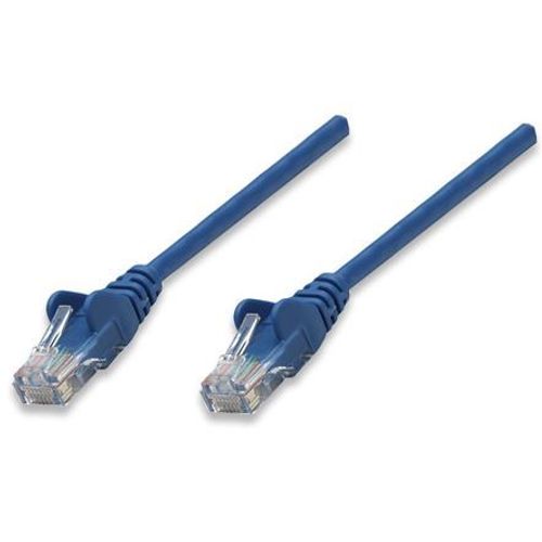 Intellinet prespojni mrežni kabel Cat.5e UTP PVC 3m plavi slika 1