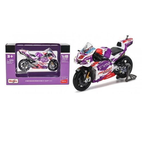 Maisto motor 1:18 GP Racing Ducati Pramac Racing 2022 36390 slika 1