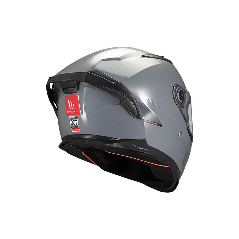 MT Helmets vizir za moto kacigu Breaker SV Solid A12 Gloss Grey slika 5
