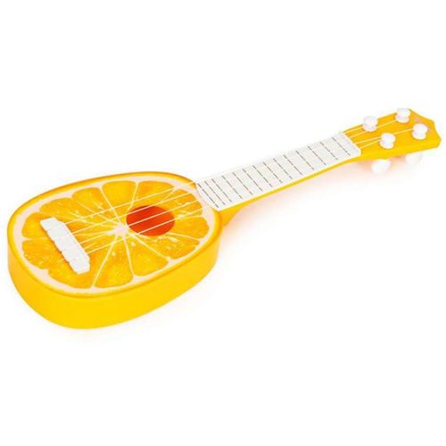 Eco Toys Ukulele Gitara Za Decu Narandža slika 5