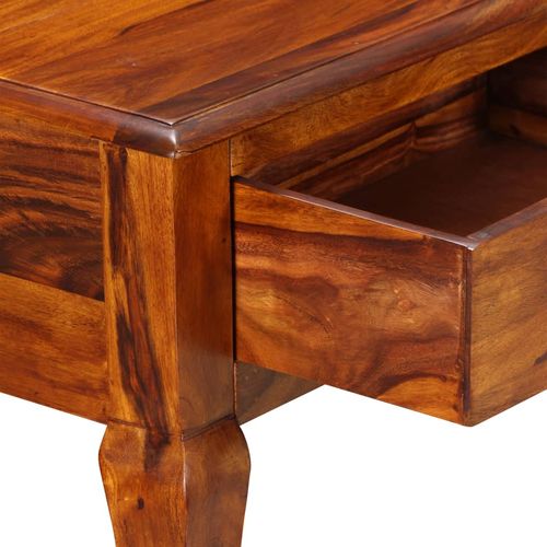 Konzolni stol od masivnog drva šišama 90x32x76 cm slika 22