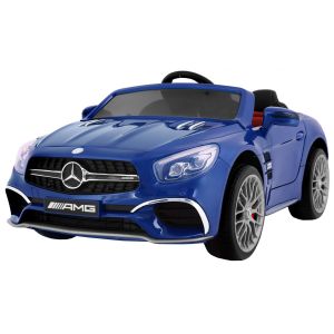 Licencirani auto na akumultor Mercedes AMG SL65 - plavi/lakirani