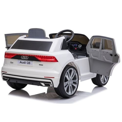 Auto Na Akumulator Audi Q8 White Jj2066 12V slika 5