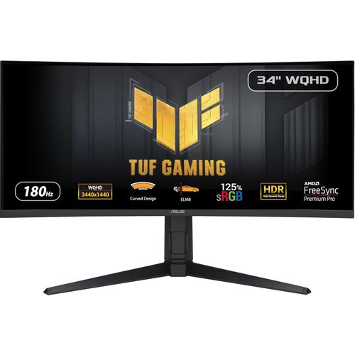 ASUS VG34VQL3A 34", 2xHDMI, 2xDP, HUB, 180Hz, zvuč 90LM06F0-B02E70 slika 1