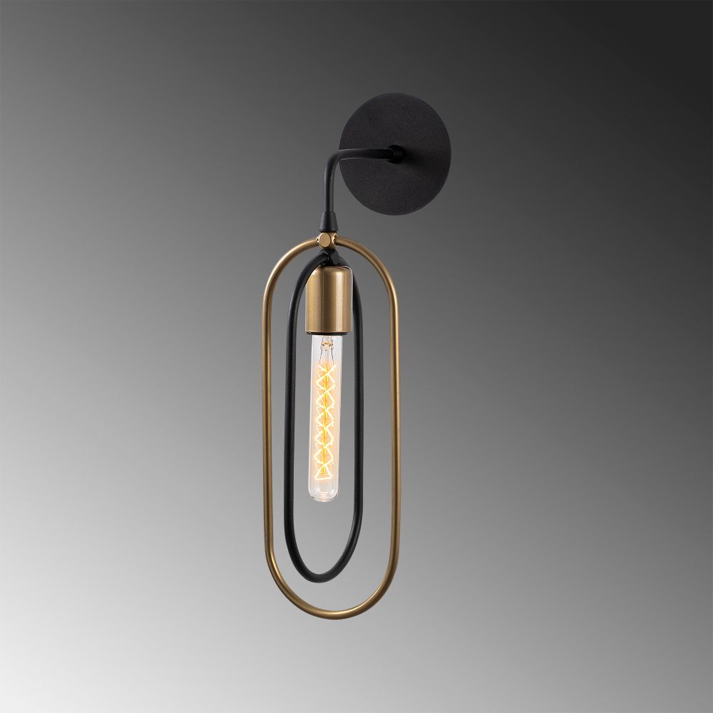 Cerco - 3151 BlackGold Zidna Lampa slika 5