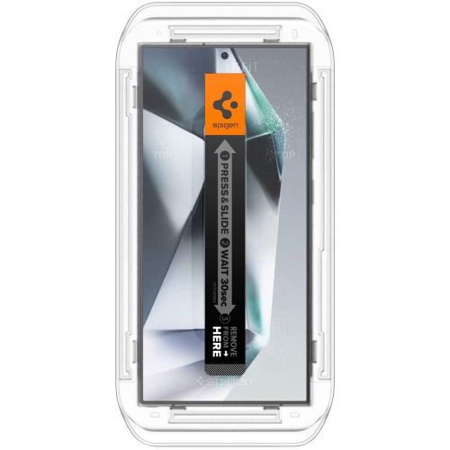 Spigen - Glas.tR EZ-FIT (2 kom) za Samsung Galaxy S24 Ultra - Privacy slika 6