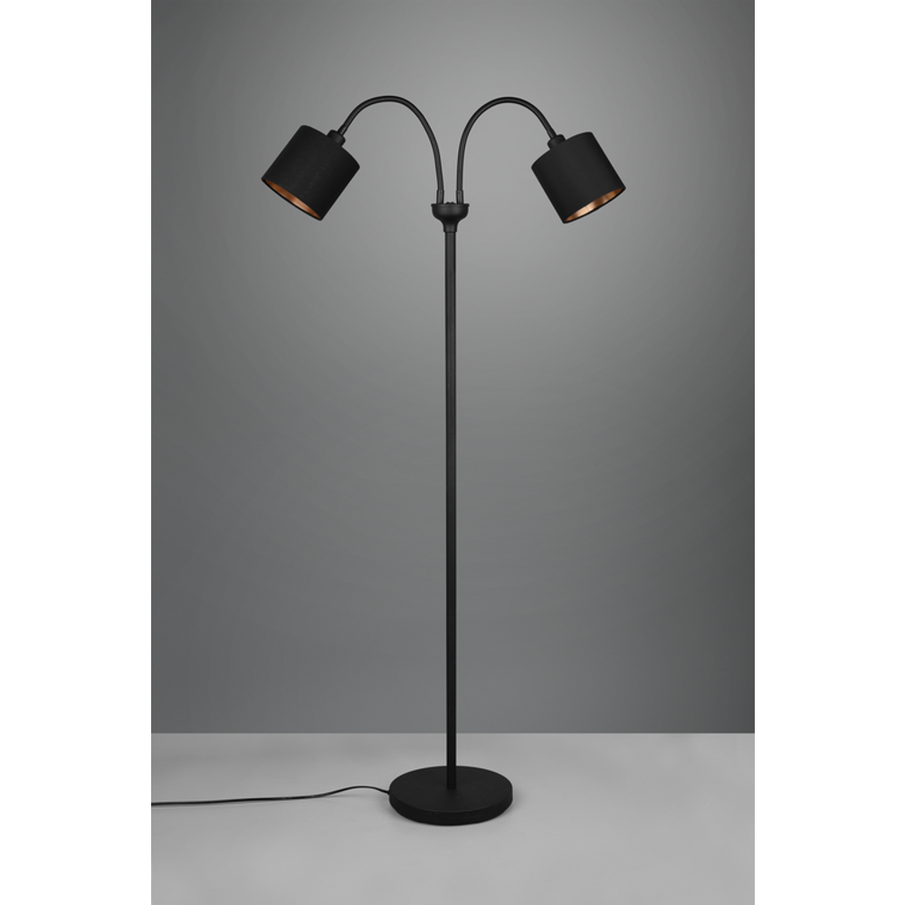 Podna lampa TOMMY/2 BLACK GOLD slika 4