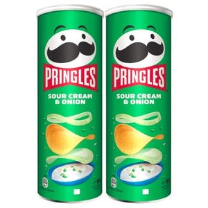 Pringles čips Cips Sour cream & onion  2komx165g