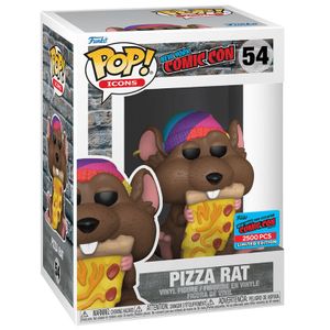 POP figure New York Comiccon Pizza Rat Exclusive