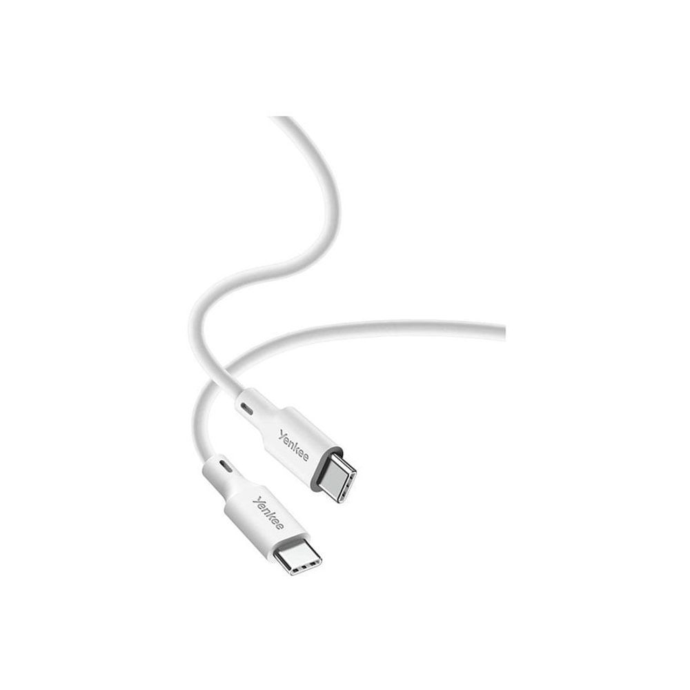 Yenkee USB kabal YCU C115 WH SILIC USB C-C /1,5m slika 2