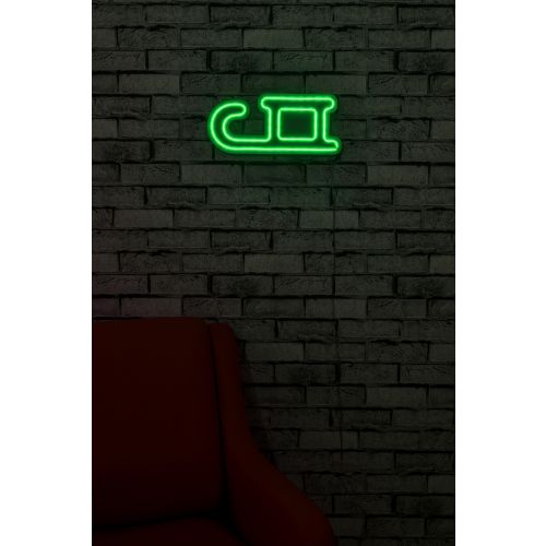 Wallity Ukrasna plastična LED rasvjeta, Sled - Green slika 3