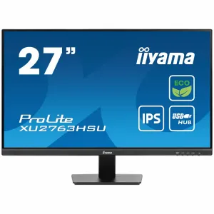 Iiyama XU2763HSU-B1 Monitor 27" 1920x1080/Full HD/ IPS/100Hz/3ms/HDMI/DP/2x USB/HDCP/Zvučnici