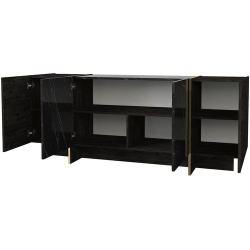 Veyron Set 2 Black
Gold Living Room Furniture Set slika 10