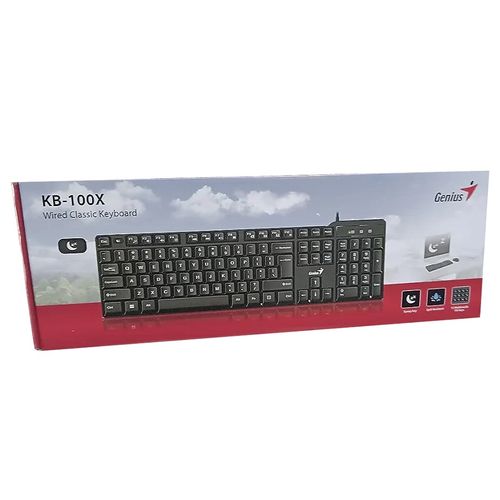 Genius KB-100X,US,USB,BLK slika 3