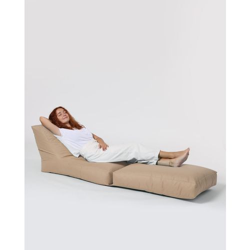 Atelier Del Sofa Vreća za sjedenje, Siesta Sofa Bed Pouf - Mink slika 7